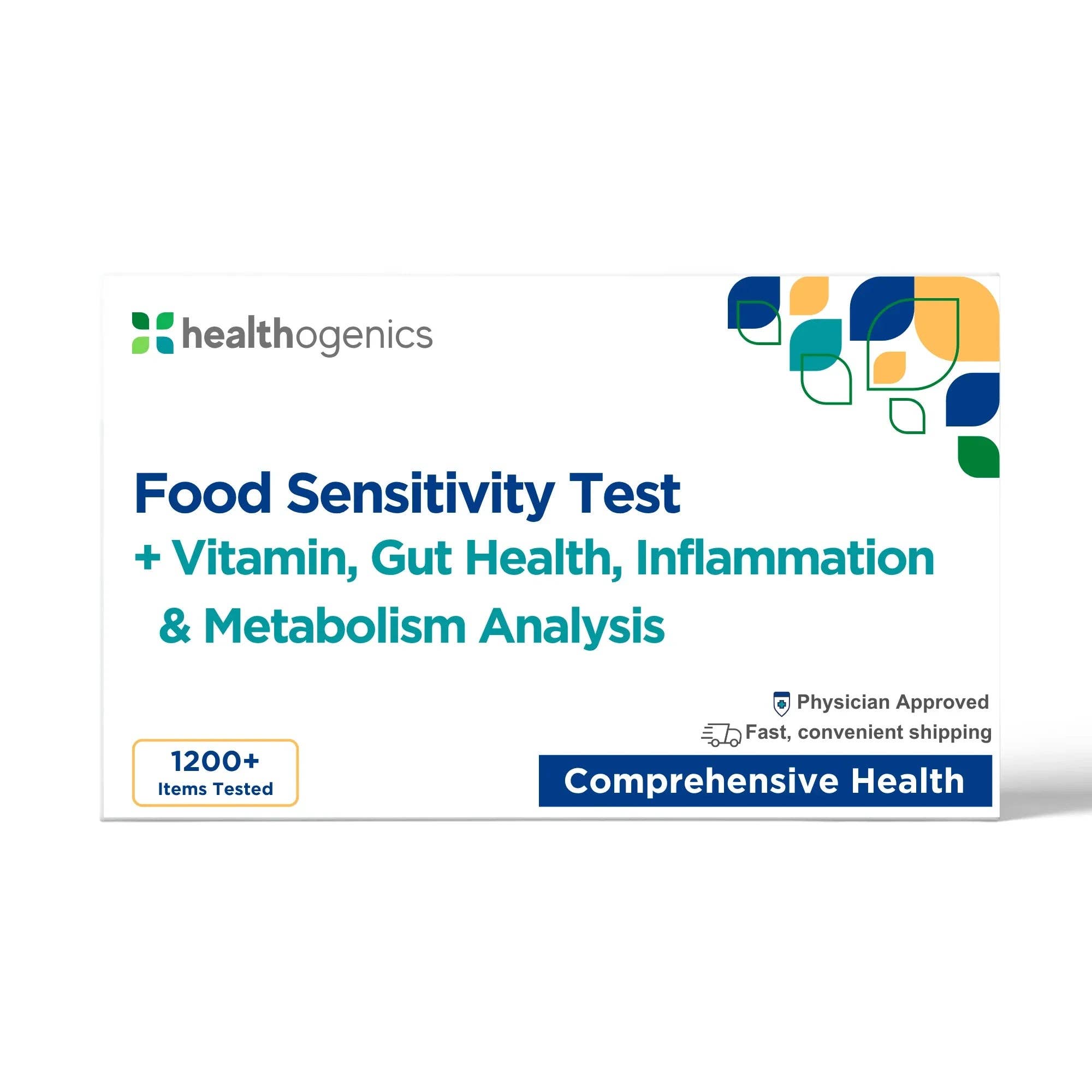Comprehensive Food Sensitivity, Vitamin, Gut Health, Inflammation & Metabolism Test (1200+ Items Tested)
