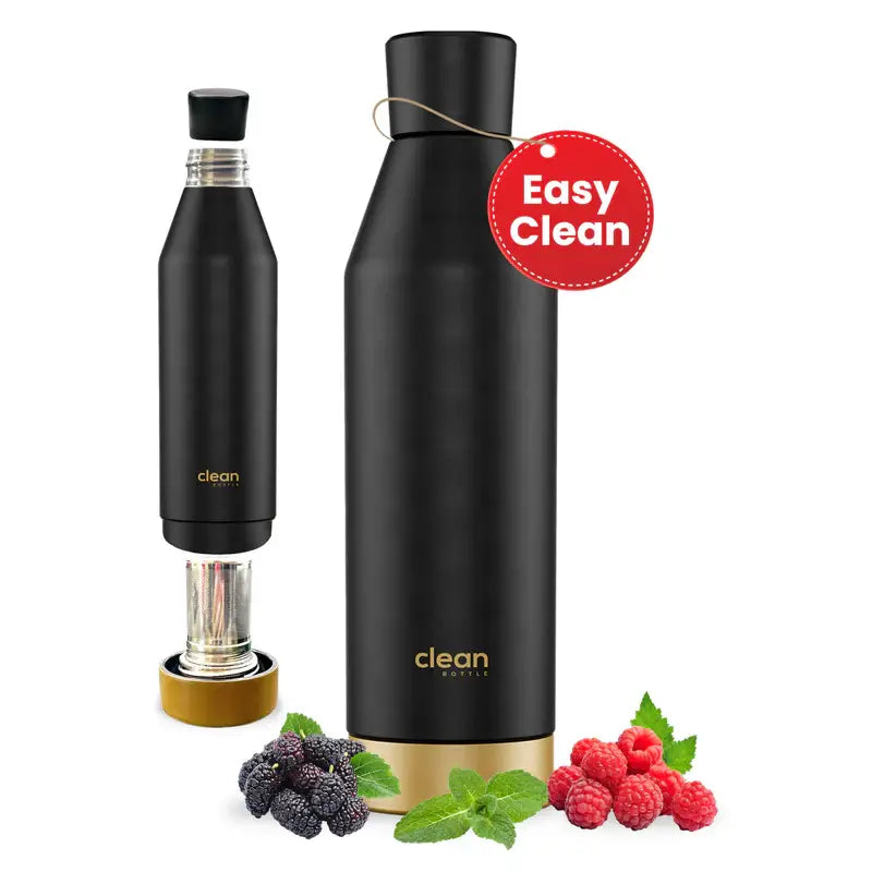 Clean Bottle Canteen 17 Large Aqua Stainless Steel Vacuum
