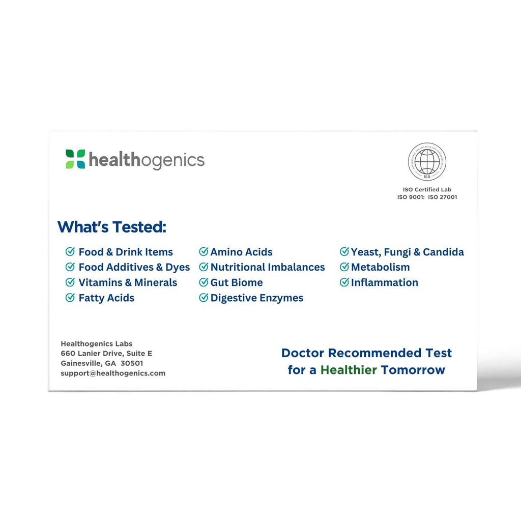Comprehensive Food Sensitivity, Vitamin, Gut Health, Inflammation & Metabolism Test (1200+ Items Tested)