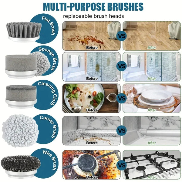 Powerful Cordless Scrubber