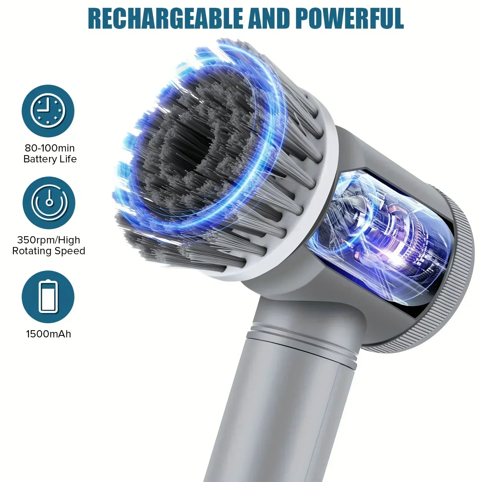 Powerful Cordless Scrubber