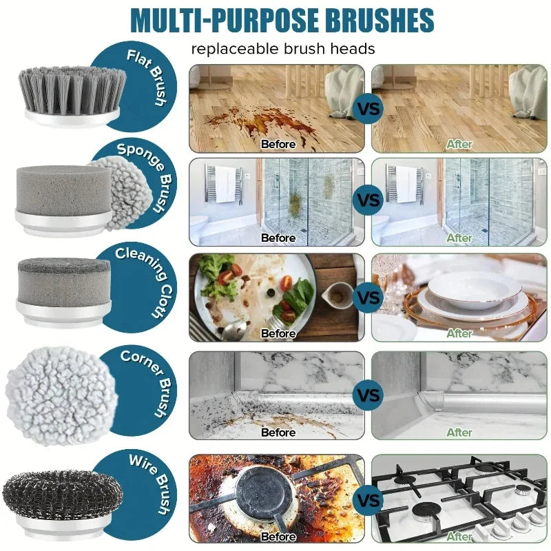 Powerful Cordless Scrubber