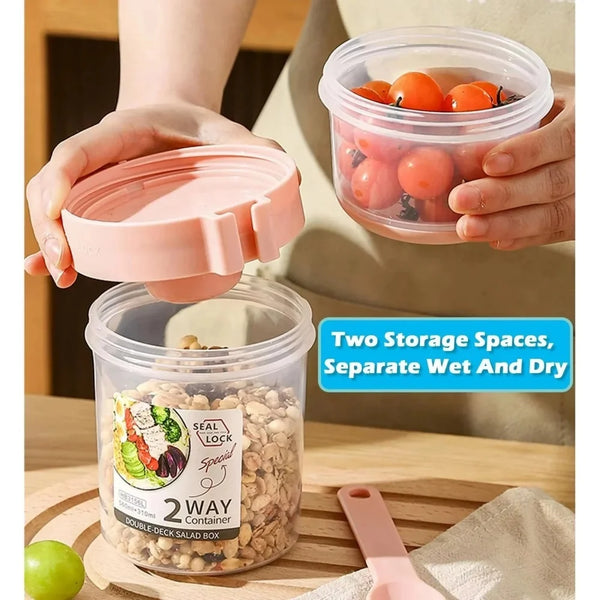 On-the-Go Salad and Snack Cup