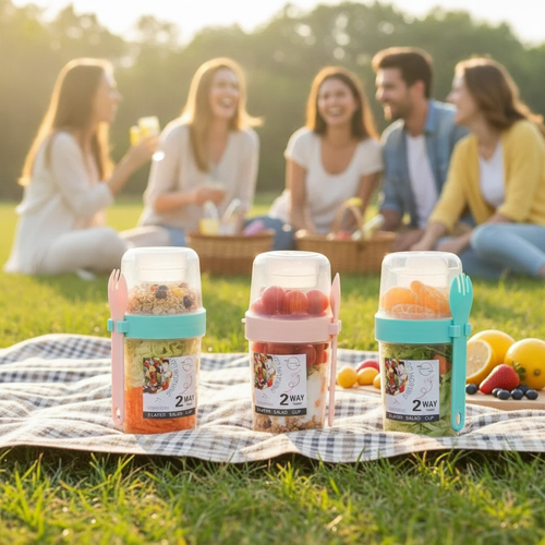 On-the-Go Salad and Snack Cup